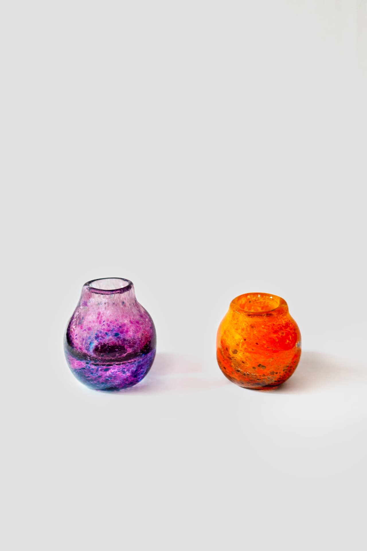 Mini Bud Vases — Hand-blown glass / One of one